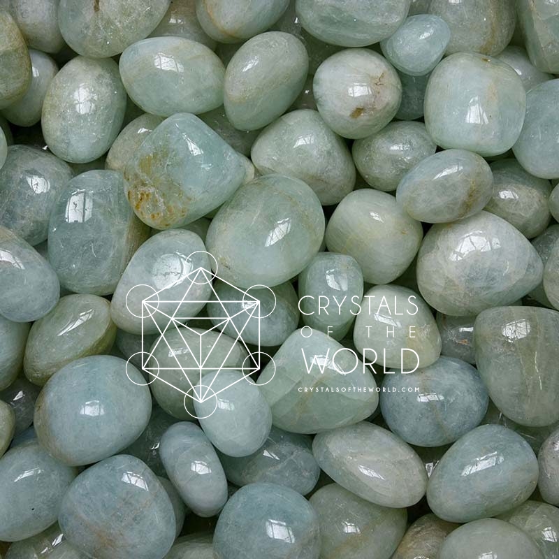 Aquamarine-Tumbled Stone-2