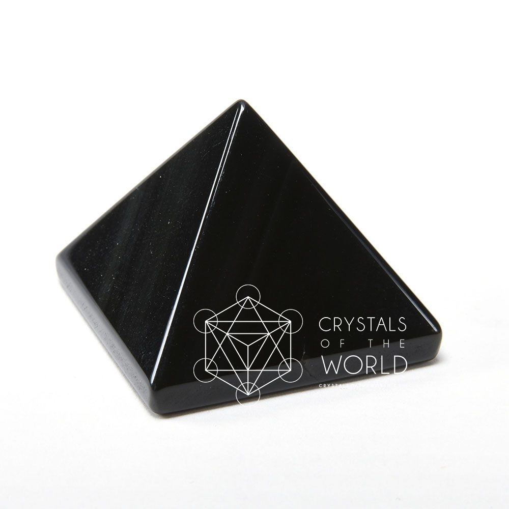 Black Obsidian-Pyramids