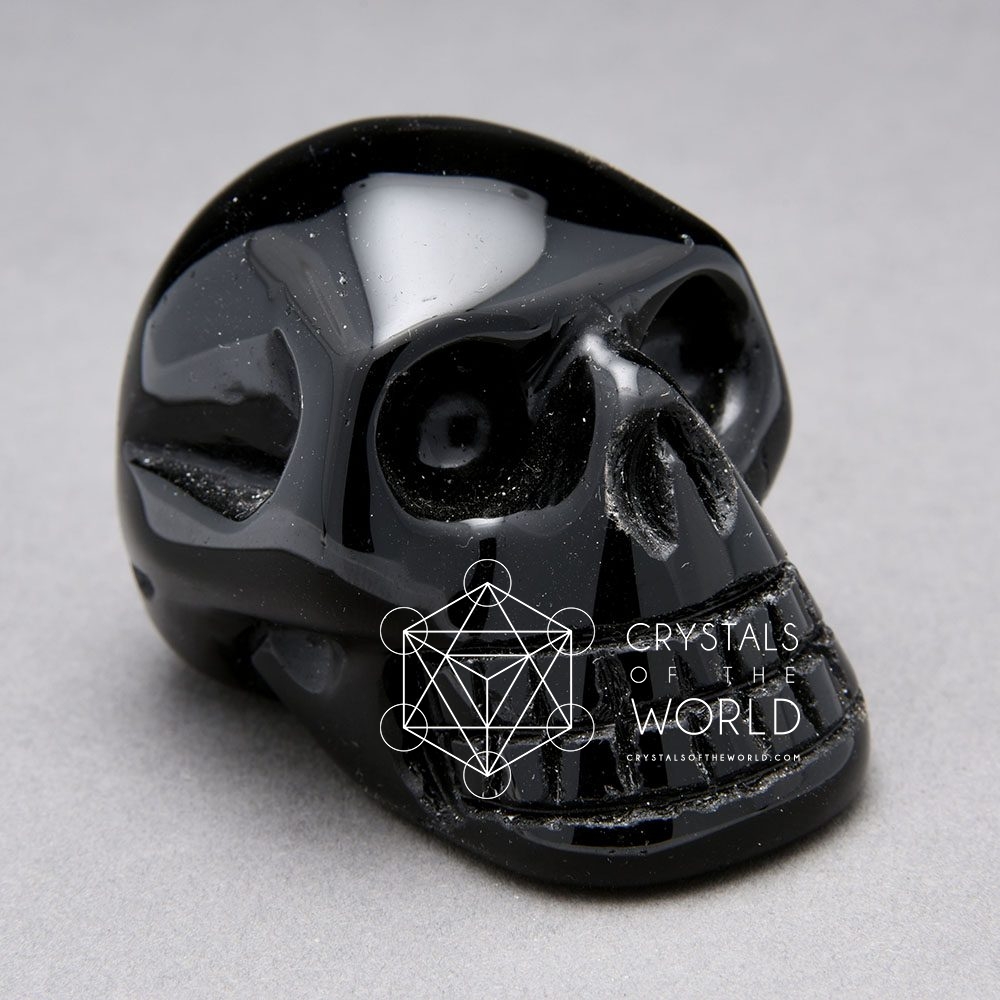 Black Obsidian-Skulls