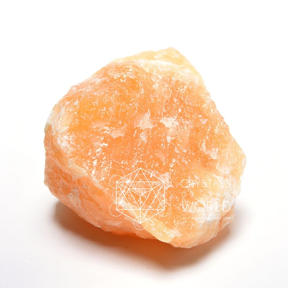 Calcite Orange-Rough Chunks