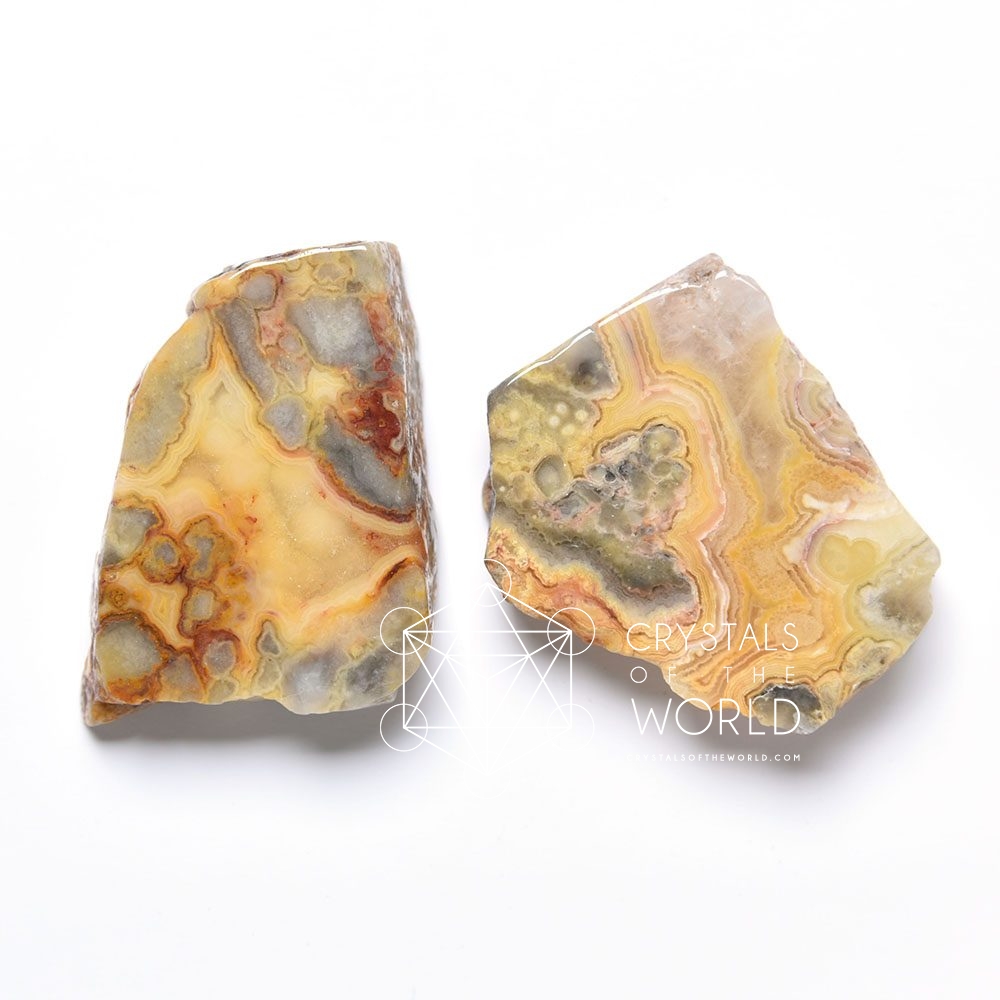 Crazy Lace Agate-Slabs