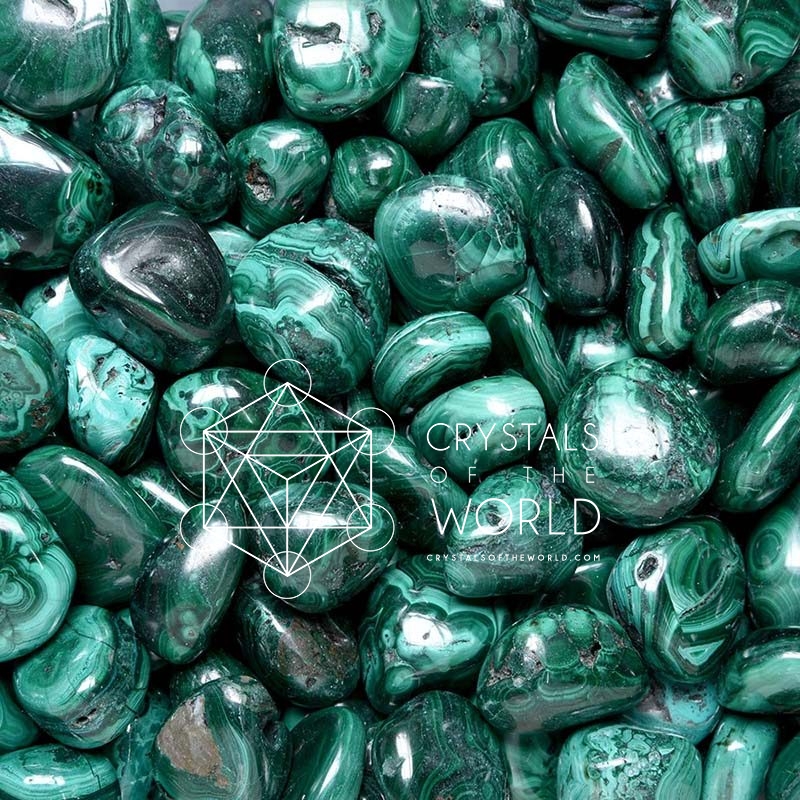 Malachite-Tumbled Stone-2