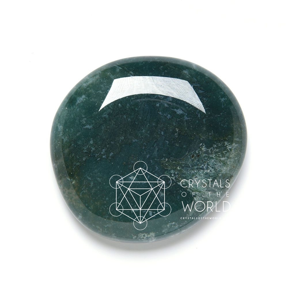 Moss Agate-Smooth Stones
