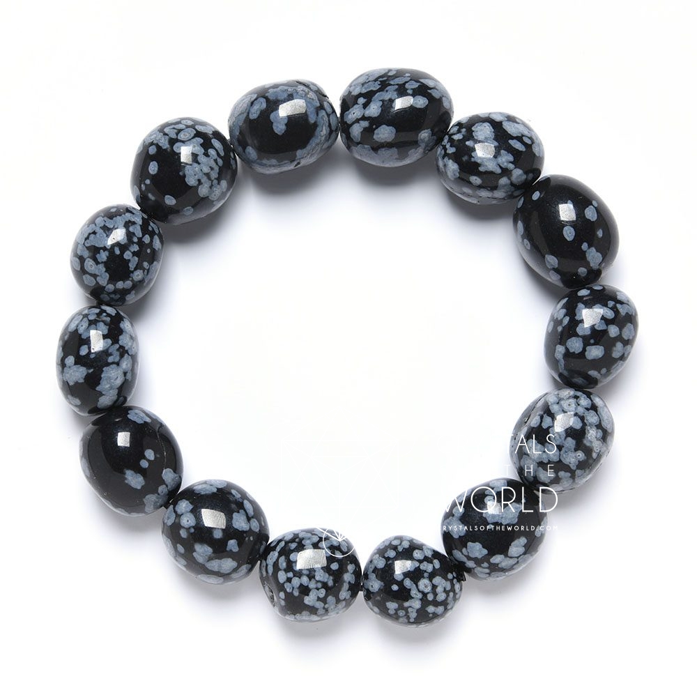 Obsidian-Nugget Bracelet-3