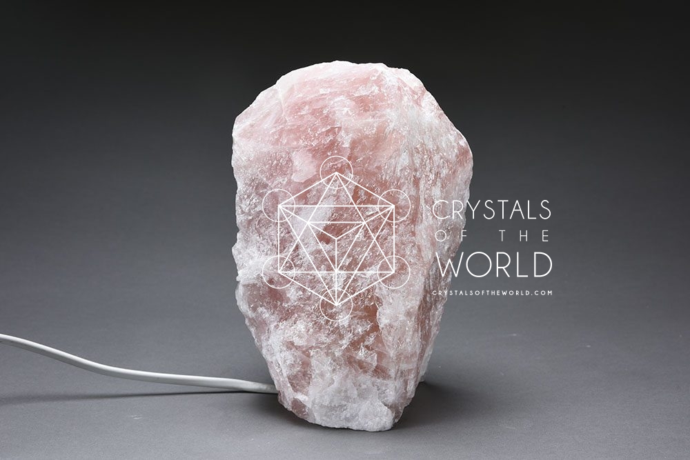 Rose Quartz Lamps Crystals Of The World, Rose Quartz Lamp Perth